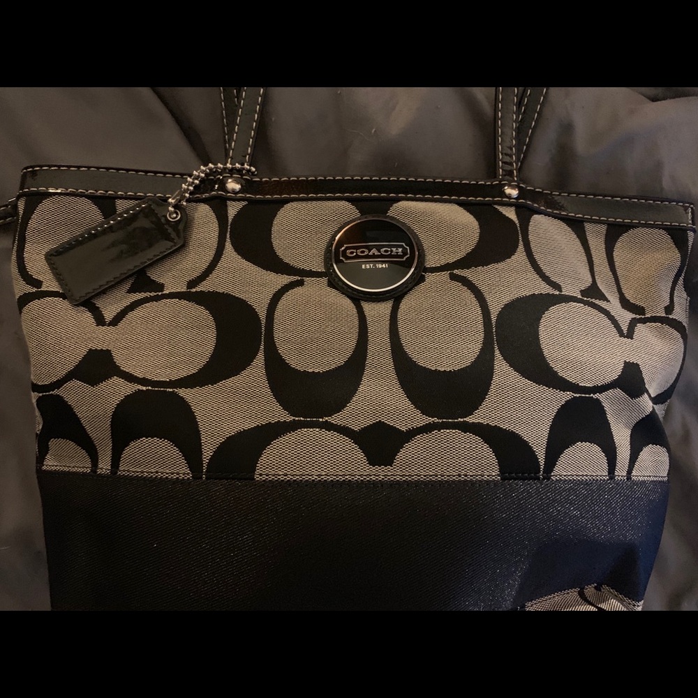 Black Coach Handbag